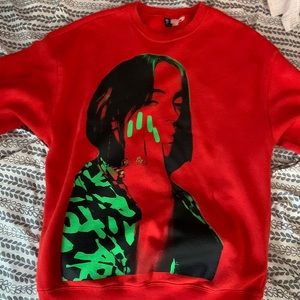 Bills Eilish Sweater, Medium. Worn once or twice.